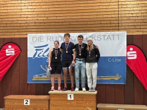 Siegerehrung Mixed Vierer